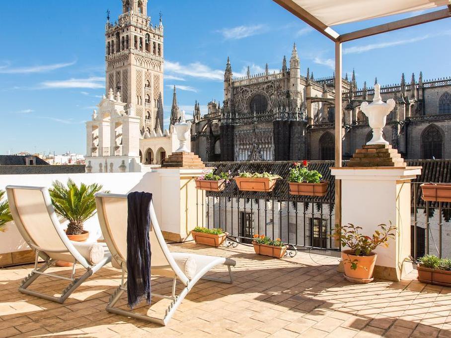 Puerta Catedral Apartments Севилья Экстерьер фото